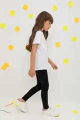 бриджи  для девочки  К 400580/черный