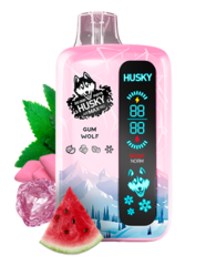 Одноразовая электронная сигарета Husky Air Max Pro - Gum Wolf (20000 затяжек)