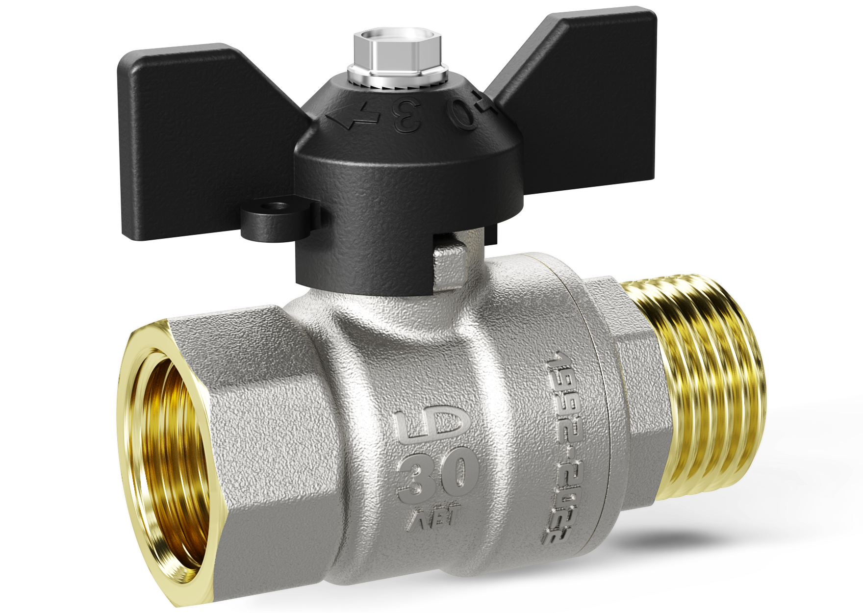 Кран шаровой LD Pride 1