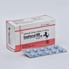 Препарат для усиления потенции Cenforce 50 mg (10 таб.)