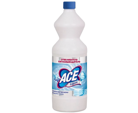 ACE Отбеливатель - пятновыводитель (Белый) Антибактериальный 1л