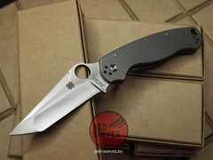 Нож Spyderco Paramilitary 2 TANTO Титан C81TI3 - шайбы + вогнутые спуски