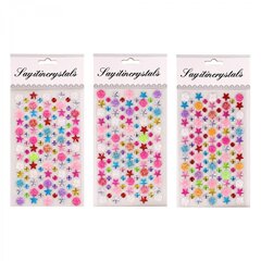 
          Наклейки-стразы Alingar, акриловые, "Цветы и звёзды", пакет с европодвесом
