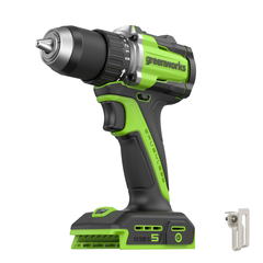 Дрель-шуруповерт Greenworks DD560 24V (30/60Нм) аккумуляторная, без АКБ и ЗУ