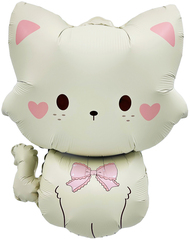 К Фигура, Кошечка с бантиком, 28''/71 см, 1 шт.