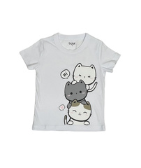 011_БК24 Футболка кор.рукав д/д, белый