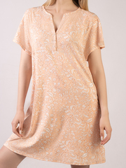 Женская персиковая сорочка (Арт. 5060SDX)