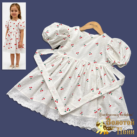 Платье хл/батист д (3-6) 260319-WQ166