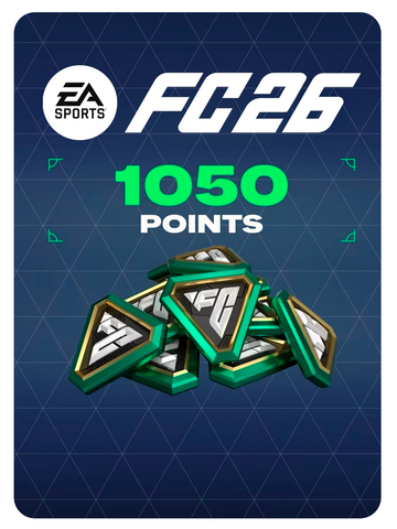 Игровая валюта EA Sports FC 26: 1050 FC Points (для ПК, цифровой код доступа)