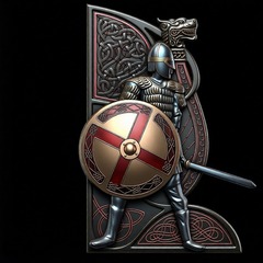 Силиконовый молд № 1103 Воин малый правый