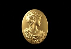 Силиконовый молд Камея № 44