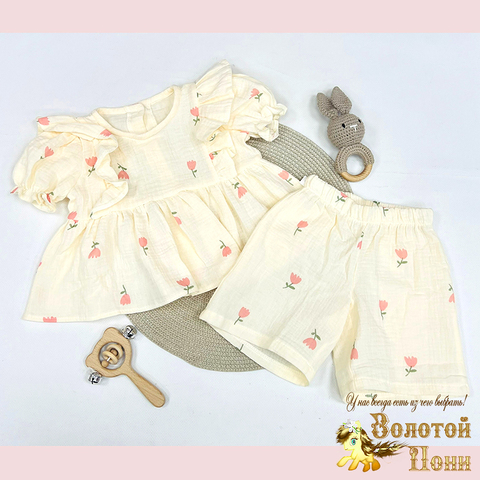 Костюм хл/муслин д (1-4) 260622-U-9040