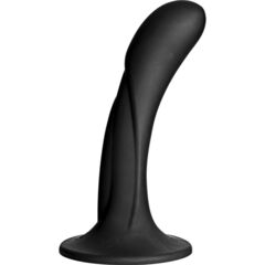 Черная изогнутая насадка Vac-U-Lock G-Spot - 16,5 см. - 