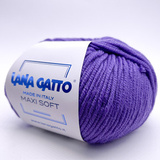 Пряжа Lana Gatto Maxi Soft 14450 лаванда