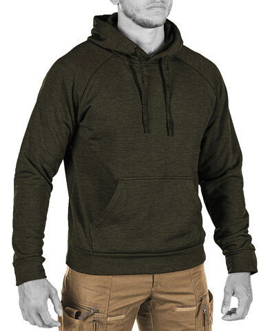 UF PRO Hawk Raider Hoodie Sweater Dunkelbraun