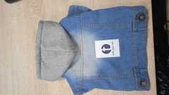 Tianchong жилет джинсовый с флисовой подкладкой