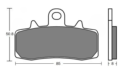 107A48656 M568Z04 Тормозные колодки Brembo Racing (FDB2265, 07BB38)