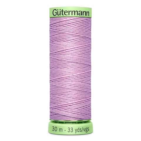 Нить Top Stitch 30/30 м для декоративной отстрочки, Gutermann, 441 розовая лаванда