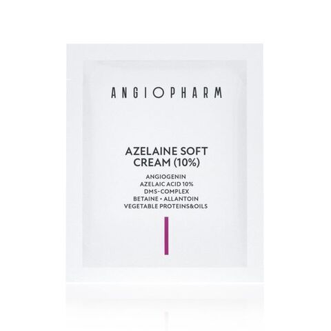 ANGIOPHARM АЗЕЛАИНОВЫЙ КРЕМ ДЛЯ ЧУВСТВИТЕЛЬНОЙ КОЖИ, 3 МЛ | AZELAINE SOFT CREAM (10%)