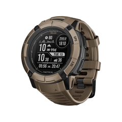 Умные часы Garmin Instinct 2X, 50mm, Solar Tactical Coyote (010-02805-02)