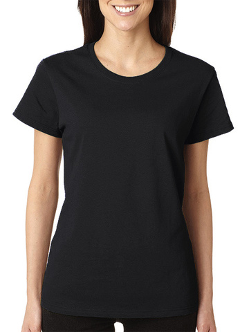 GF1002 футболка женская, черная