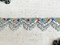 Тесьма люрекс, ш. 3,5 см.