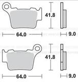 Колодки тормозные BRAKING 891CM44 Sintered (Дания)