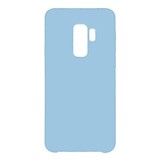 Силиконовый чехол Silicone Cover для Samsung Galaxy S9 Plus (Серо-голубой)