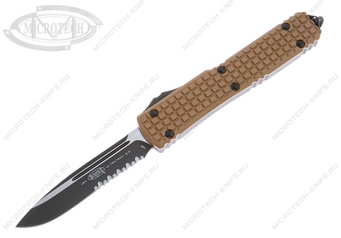 Нож Microtech Ultratech 121-2FRGTTAS Tan Frag G-10 Signature 