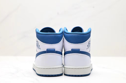 Aj 1 metallic navy hotsell