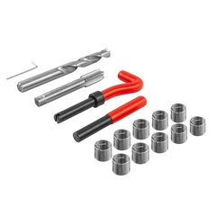 Thorvik TRIS14125 Набор для восстановления резьбы M14x1.25, 15 предметов 53181