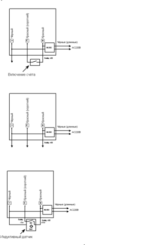 Circuit of the connection variants