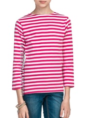 Купить розовую тельняшку - Магазин тельняшек.ру 8-800-700-93-18Розовая тельняшка для девочки в Магазине тельняшек