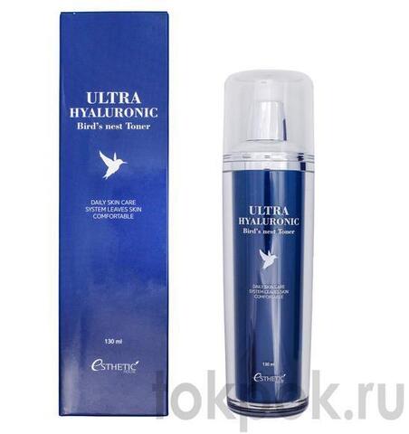 Тонер для лица Esthetic House Ultra Hyaluronic Acid Bird's Nest Toner, 130 мл