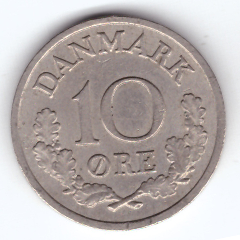 10 эре Дания (случайный год)