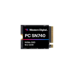 Western Digital PC SN740 NVMe SSD M.2 2230 жесткий диск