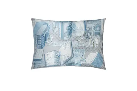 Наволочка 50x70 Mollen Теремок жемчужно-белая хлопковая