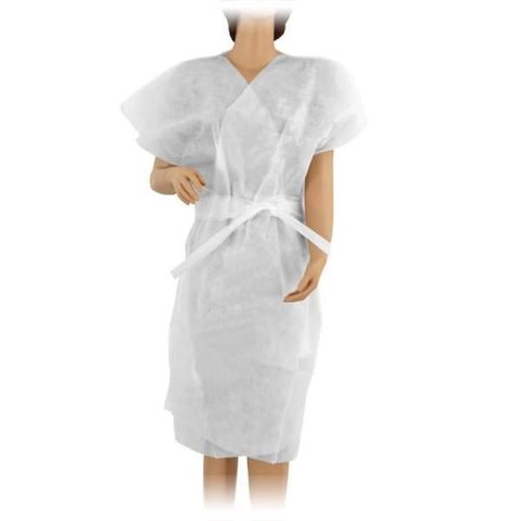 Халат кимоно SMS (люкс) без рукавов белый 10шт