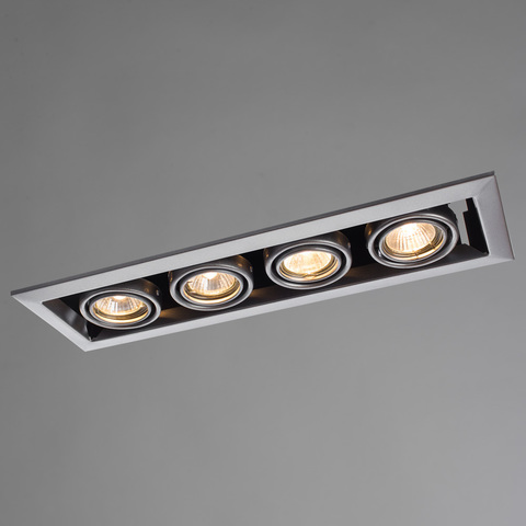 Встраиваемый светильник Arte Lamp Cardani piccolo A5941PL-4SI