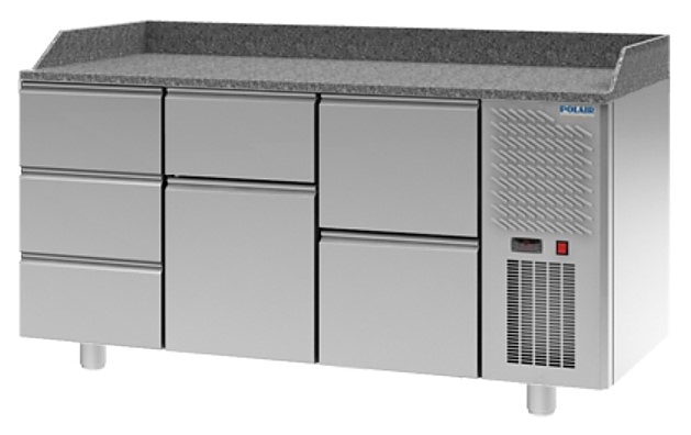 Стол для пиццы Polair TM3pizza312-G