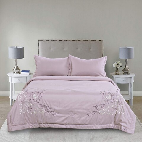 Комплект постельного белья с одеялом Изида (лиловая)