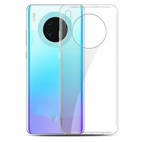 Силиконовый чехол TPU Clear case (толщина 1.0 мм) для Huawei Mate 30 (Прозрачный)