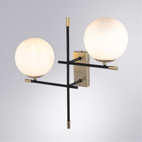 Настенный светильник Arte Lamp ARKAB A2225AP-2BK