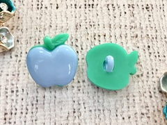 Пуговицы "Яблоко", р 2х2,3 см