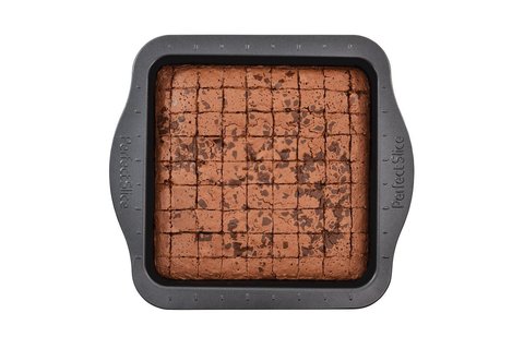 Противень квадратный с инструментом для нарезания 30*27*5см Perfect Slice