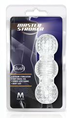 Прозрачный фигурный мастурбатор Master Stroker - 