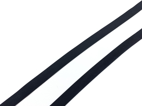Резинка латексная для купальника черная 7 мм, Италия