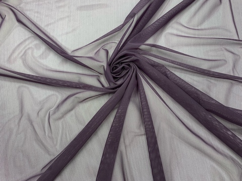 Сетка эластичная фиолетовая (цв. 096) Lauma, тонкая