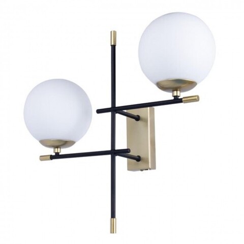 Настенный светильник Arte Lamp ARKAB A2225AP-2BK