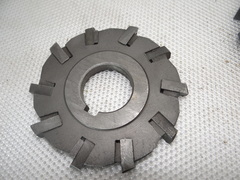 Фреза торцевая насадная 3-х сторонняя  125х12х40 со вставными разнонаправленными ножами Тв. сплав z=10 Б/У